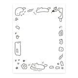 スタンディングチューヒアーアンドゼアーキャットメモ 2 pack
