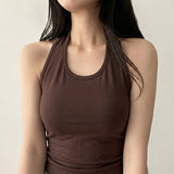 Bobby Slim Halterneck Basic Sleeveless (7 colors)