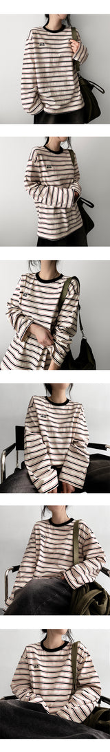 オカレタリングパッチユニットプライスロングスリーブTシャツ
