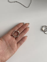Twisted Layered Bold Ring