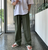 First Cool Air Nylon Banding Wide Pants