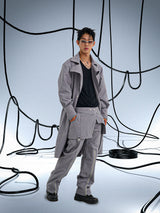 Ghost In The Shell Convertible Skirts (Grey)