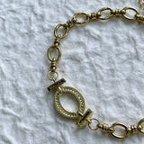 Vintage Ring Link Bracelet