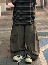 dart cotton balloon pants