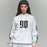 DIVISION 90 SPORTY TRACK OVER FIT HOODIE (3color)