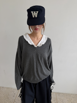 サイド リボン ラップ パンツ