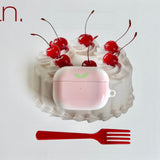 PINK PEACH AIRPODS CASE