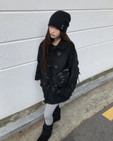 リビンシアリングトグルミディムスタングコート