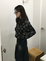 Airy Bloom Flower Zip-Up (3c)