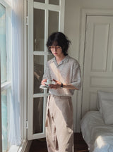 Coachit belt wide pants