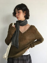 Joupe check long skirt (2color)