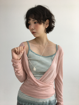 Uel Deep V-Neck T-Shirt (6color)