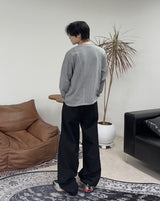 Lean Dart Curved Cotton Pants