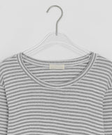キンバーボーダーラウンド長袖Tシャツ