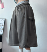 スナップオーバーベーシックバミューダパンツ 🩵💕🧸🤎8COLOR