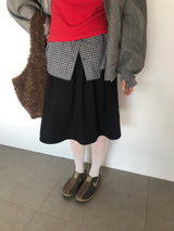 ソフトコーデュロイショルダーバッグ (3color)