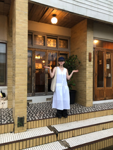 ベルトスリーブレスワンピース
