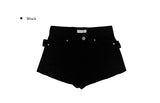 フェロスタッドアイレットベルトショートパンツ