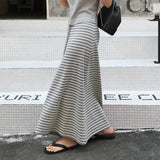 [MADE] Maxi-Striped Long Skirt