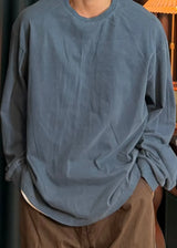 Pigment Solid Long-Sleeve 5COLOR