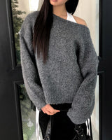 Deyu Round-Neck Loose Knit
