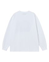 25FW ウォーキングACベア長袖Tシャツ ホワイト
