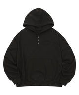BPT シンボルロゴアップリケフーディー ブラック