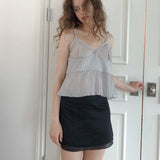 Maga sleeveless blouse (light gray)