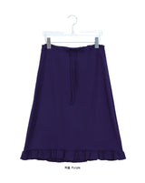 Veloce Frill Banding Midi Skirt