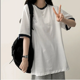 セリーヌカラーボクシーフィット半袖Tシャツ