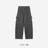 LMN Off-PigDying Semi-Wide Pants (3 colors)