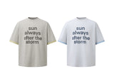 Sawyer Contrast Lettering Tee