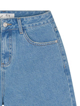 MEDIUM INDIGO DENIM SHORTS code 25008
