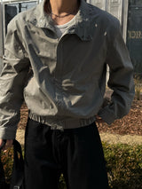 Dart shoulder blouson
