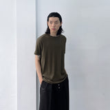 Structured Linear Knit Top
