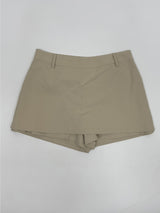 Basic Cotton Layered Skirt Pants