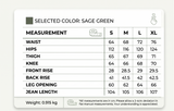 Khaki Cargo Wide Leg Straight Pants