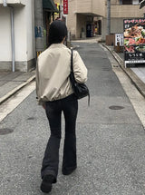 バリン トレンチ クロップ バックル ショート ジャケット