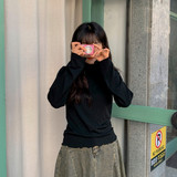 ラブミウェーブハーフタートルネックTシャツ