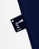 MOONANDBEAM LOGO TEE (BLUE)
