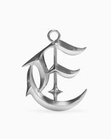 ブラックレターチャーム - E