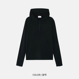 ガンナーヘンリーネックフードロングスリーブ (3c)