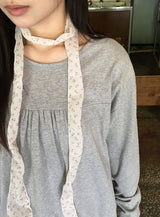 ラネヒシャーリングリボン長袖Tシャツ