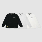 EXAMPLE CURSIVE CIRCLE LOGO BIGCOLLAR L/S TEE