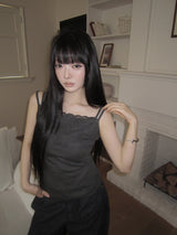 Pozen Lace Sleeveless Top