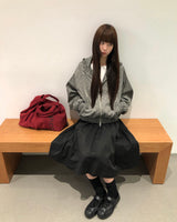 [ORIGINAL] Bellow Off-Shoulder Patch Sweatshirt