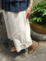 26SS★ [BAONHAUS] Loenin Cotton Strap Bermuda Pants