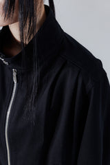 shoulder two tuck jacket_black