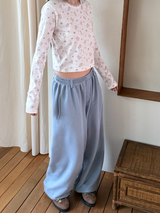 べりテッドスウェットパンツ