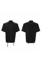 リボンディテールシャツTシャツ